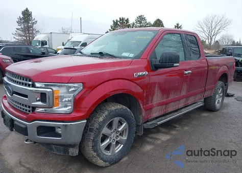 2018 Ford F-150 Xlt z USA, uszkodzony, nr VIN 1FTFX1E50JFA79667